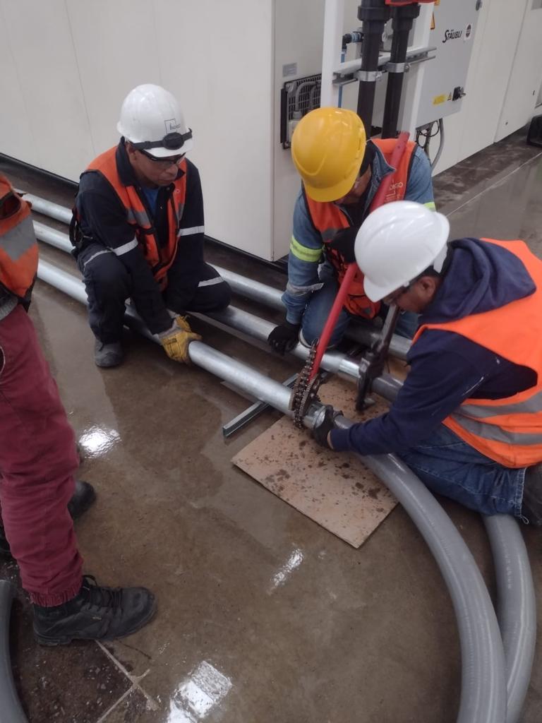 Equipo de Servicios Integrales RL trabajando